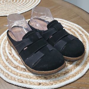 Earth Origins Ellery Slip-On Black slip on mules size 8.5, Nwot